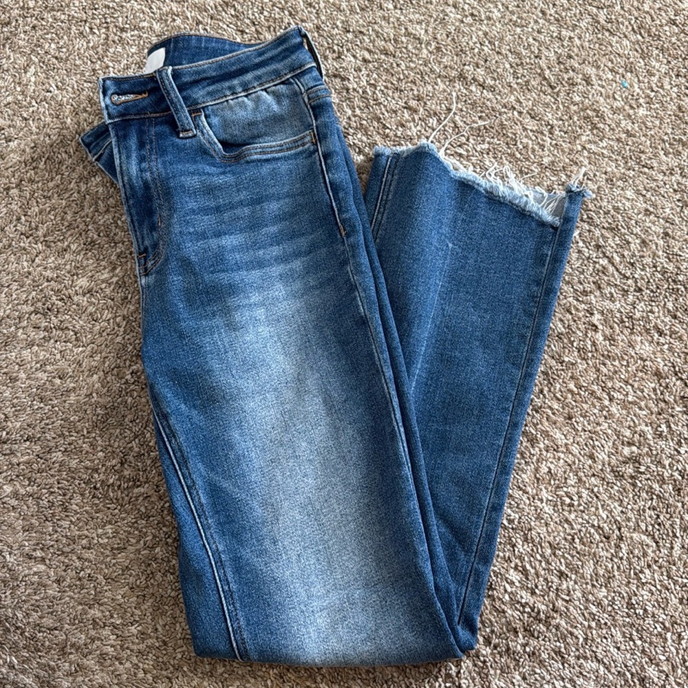 Vervet raw hem jeans